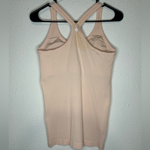 Peach Lululemon Tank *DESCRIPTION* - Picture 2 of 3